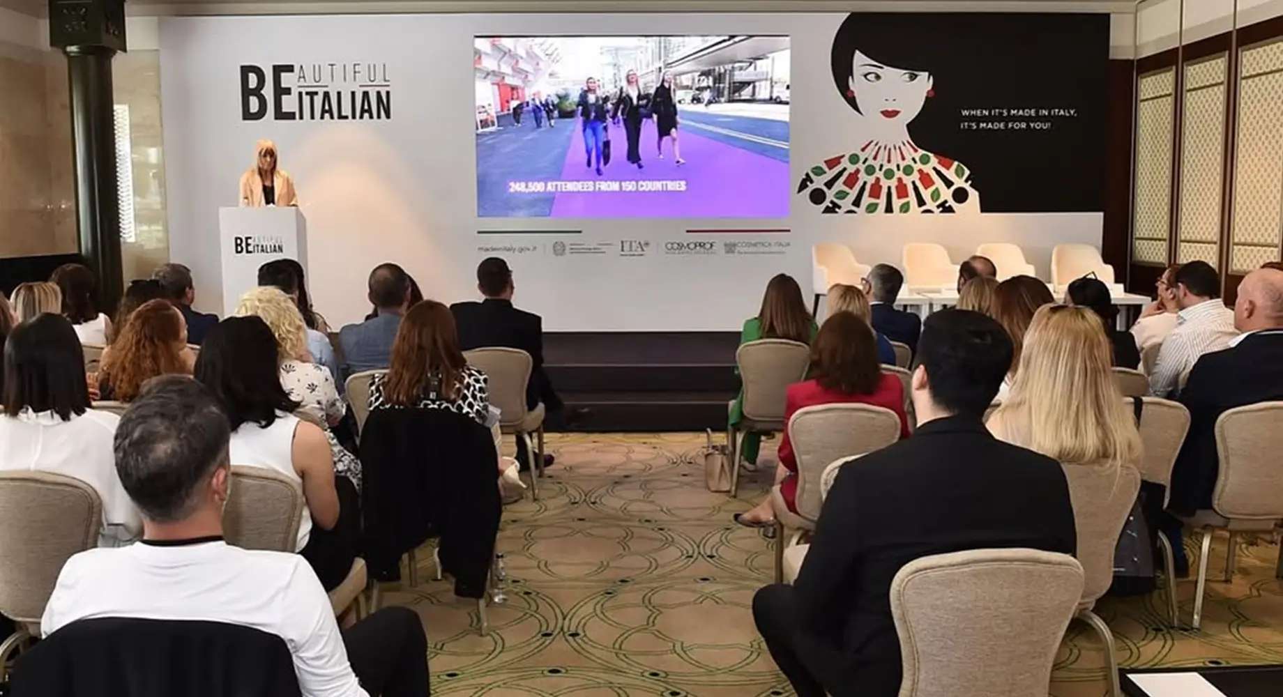 Italian Trade Agency Cosmoprof Italian Beauty Day Etkinliği